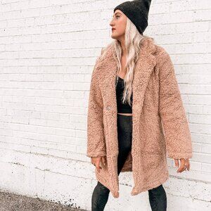COPY - Teddy Bear Coat / Shearling Coat